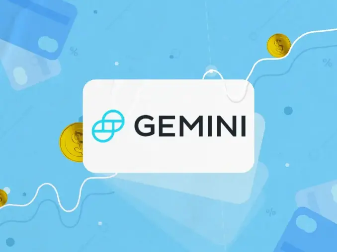 Je k dispozícii kryptografická kreditná karta Gemini?