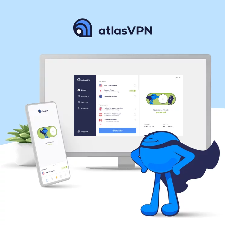 Atlas VPN je ďalšia skvelá VPN s bezplatnou skúšobnou verziou