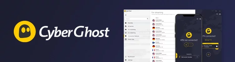 CyberGhost - Chrome VPN s obrovským pokrytím
