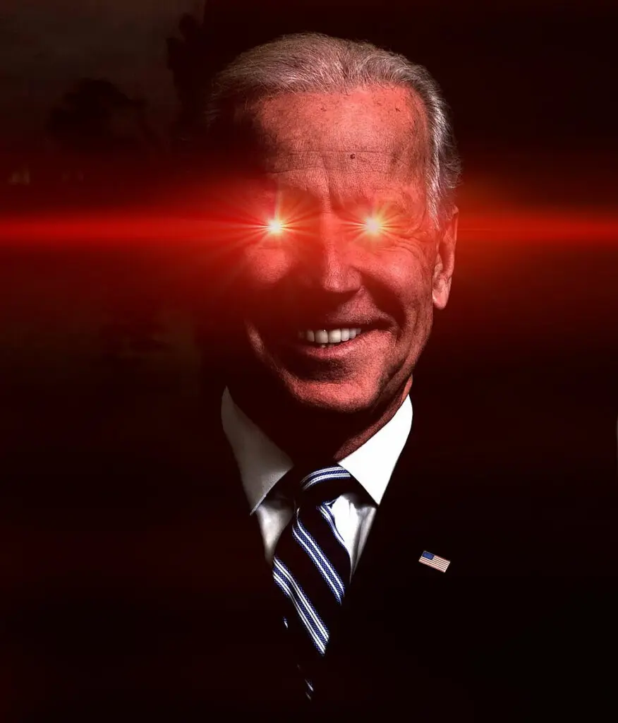 Meme s laserovými očami Dark Brandona.