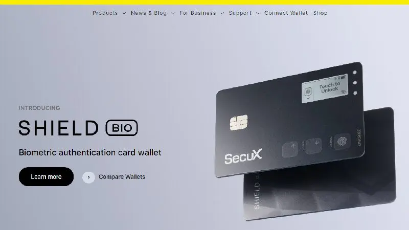 SecuX anonymná kryptografická peňaženka s no-KYC.