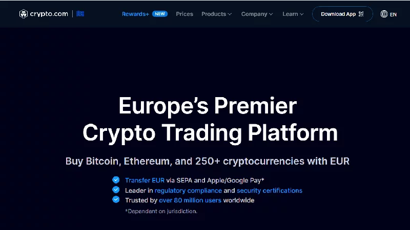 Crypto.com Crypto Wallet.
