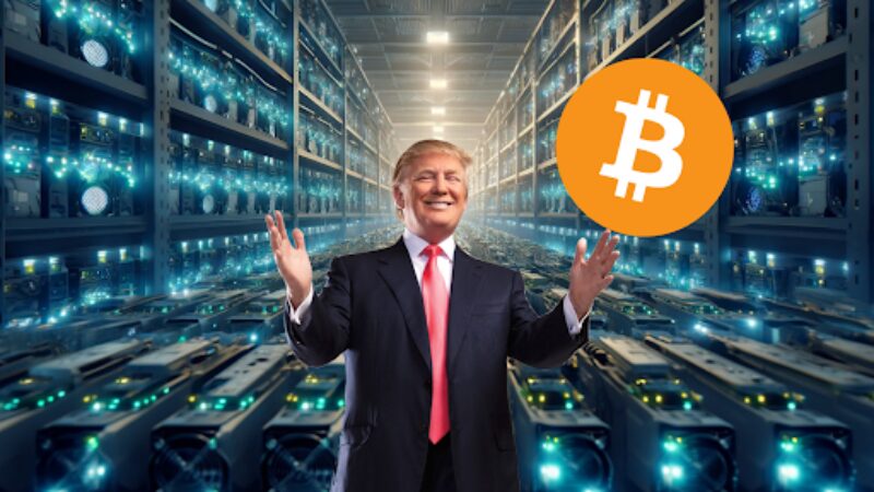Trump sa po stretnutí s vedúcimi predstaviteľmi odvetvia zasadzuje za ťažbu bitcoinov v USA