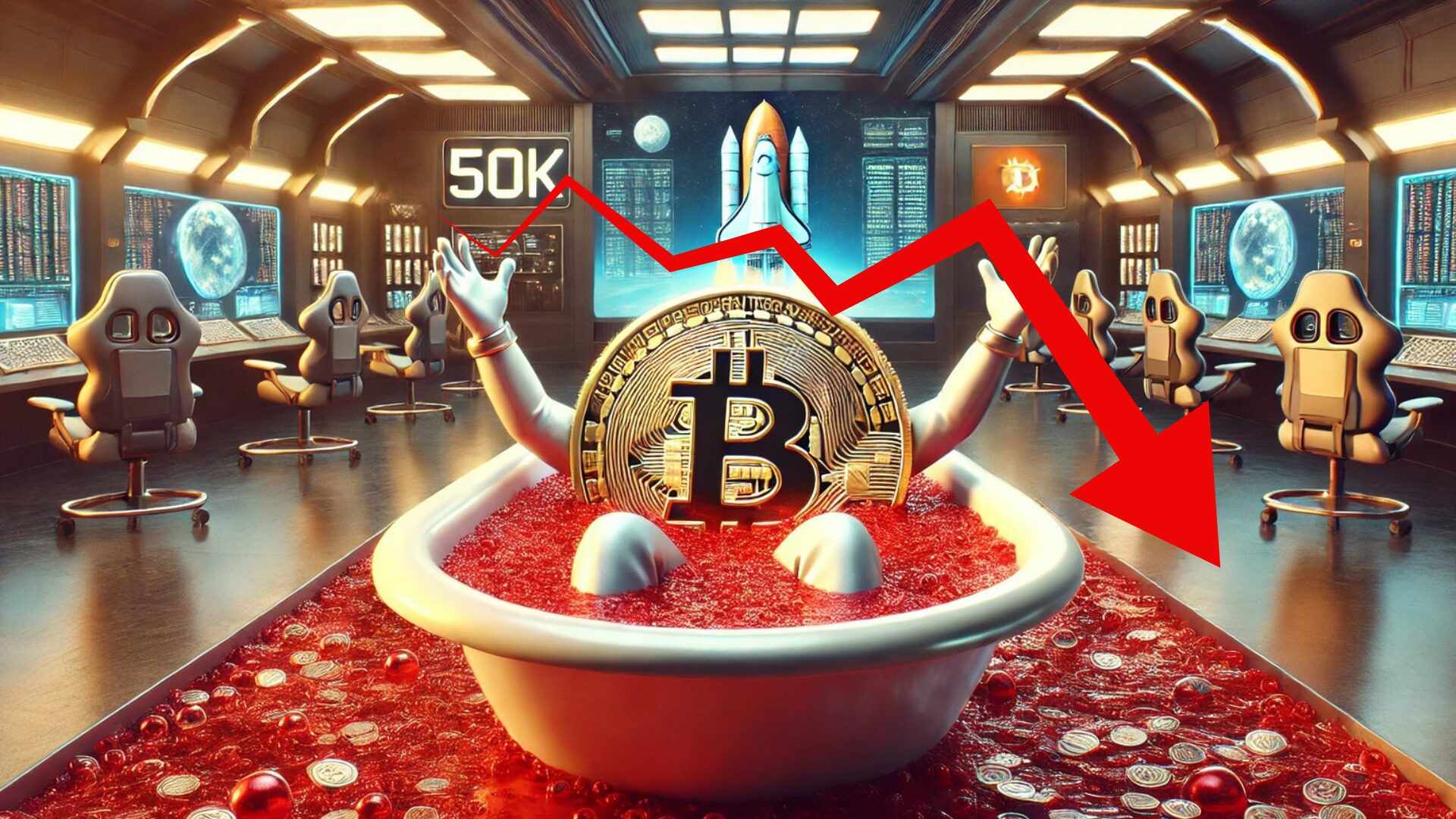 Bitcoin upozornenie: Odborníci predpovedajú pokles na 50 000 USD