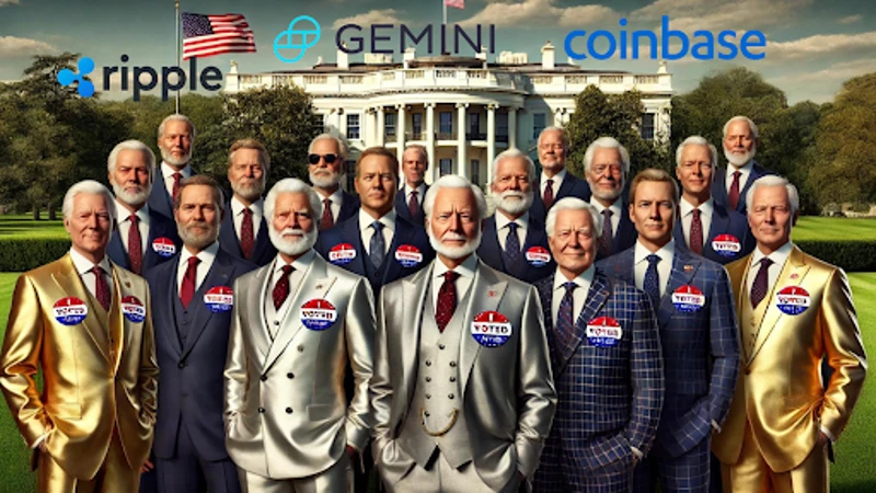 Kryptografické firmy vložili 119 miliónov dolárov do volieb v roku 2024