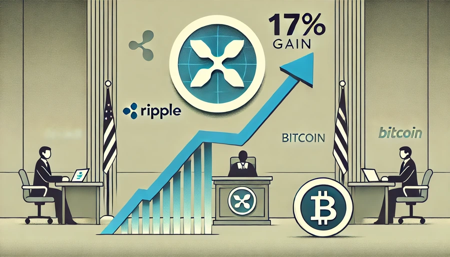 XRP prekonáva zisky Bitcoinu a stúpa o 17 %, keďže sa uzatvára prípad Ripple-SEC