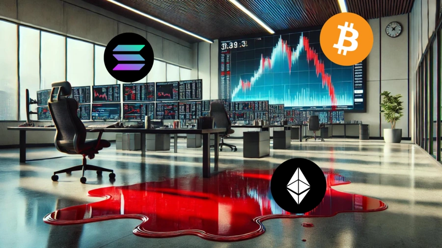 Kryptošok: Masívny odliv 305 miliónov dolárov z trhu