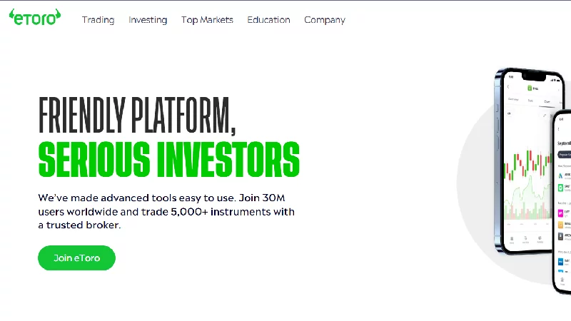 Najlepšie krypto aplikácie etoro