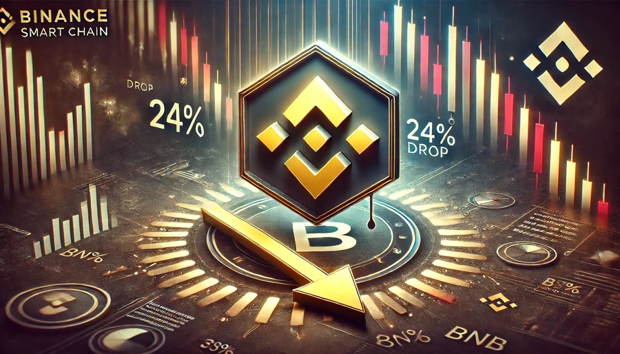 Objemy siete BSC klesli o 24 % za týždeň; je BNB v ohrození?