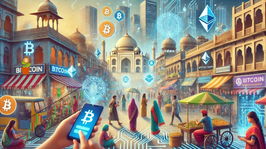 Prijímanie kryptomien v roku 2024: India a krajiny CSAO vedú!