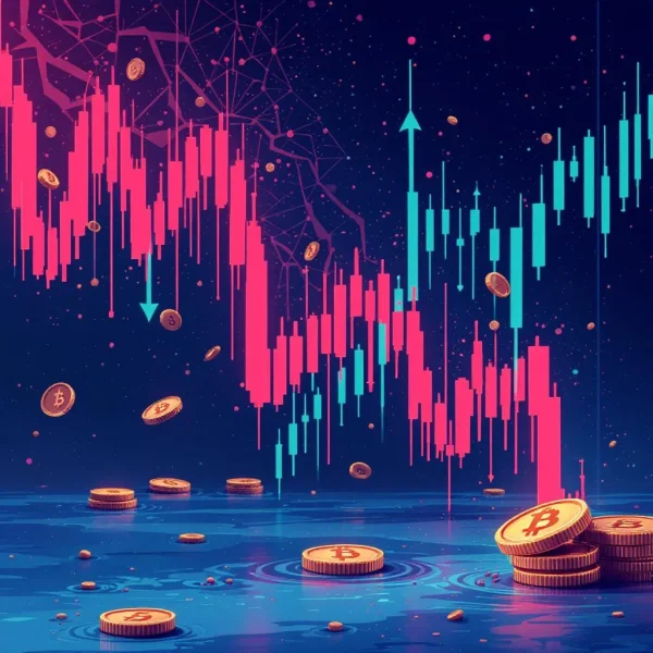 Kryptomeny čelí prudkému poklesu, Bitcoin klesá pod 90 000 USD