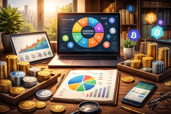 Ako zostaviť diverzifikované krypto portfólio