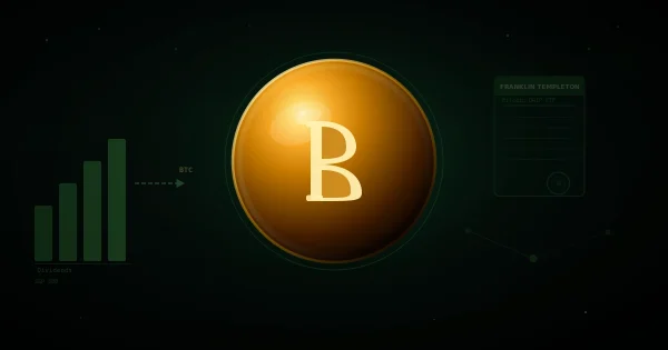 Franklin Templeton Podava Registraciu Dvoch Etf, Ktore Menia Dividendy Z Akcii Priamo Na Bitcoin