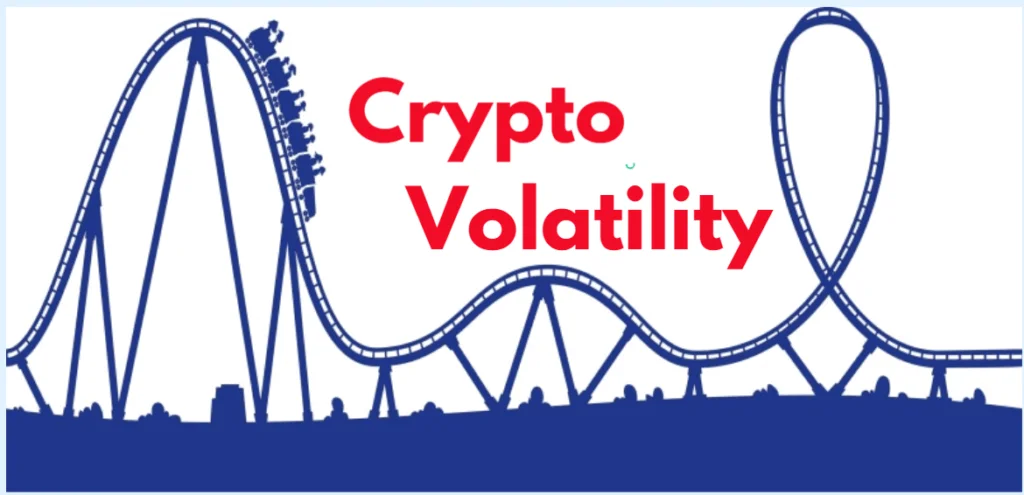 Vysoká volatilita krypto