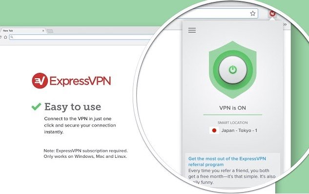 ExpressVPN ponúka solídne rozšírenie pre Chrome VPN
