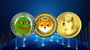 Bitcoinový nárast vyvoláva meme mincovú mániu: DOGE, PEPE a SHIB vedú!