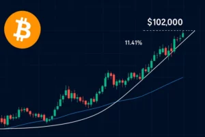 Bitcoin sa drží nad hranicou 90 000 USD a vďaka pozitívnym trendom na trhu by mohol prekonať hranicu 102 000 USD