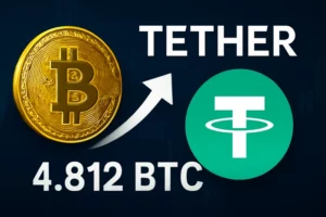 Tether rozšíri svoje bitcoiny o nový nákup 4 812 BTC