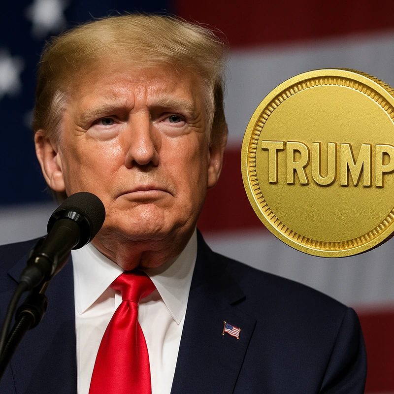 Donald Trump hovorí o ziskoch z tokenu $TRUMP
