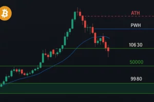 BTC Garfield day TA od Mako Sharks
