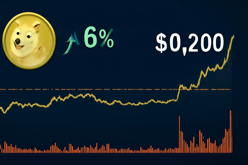 Dogecoin poskočil o 6 % vďaka nákupnej dynamike inštitucionálnych investorov